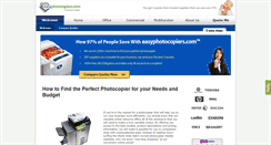 Desktop Screenshot of easyphotocopiers.com